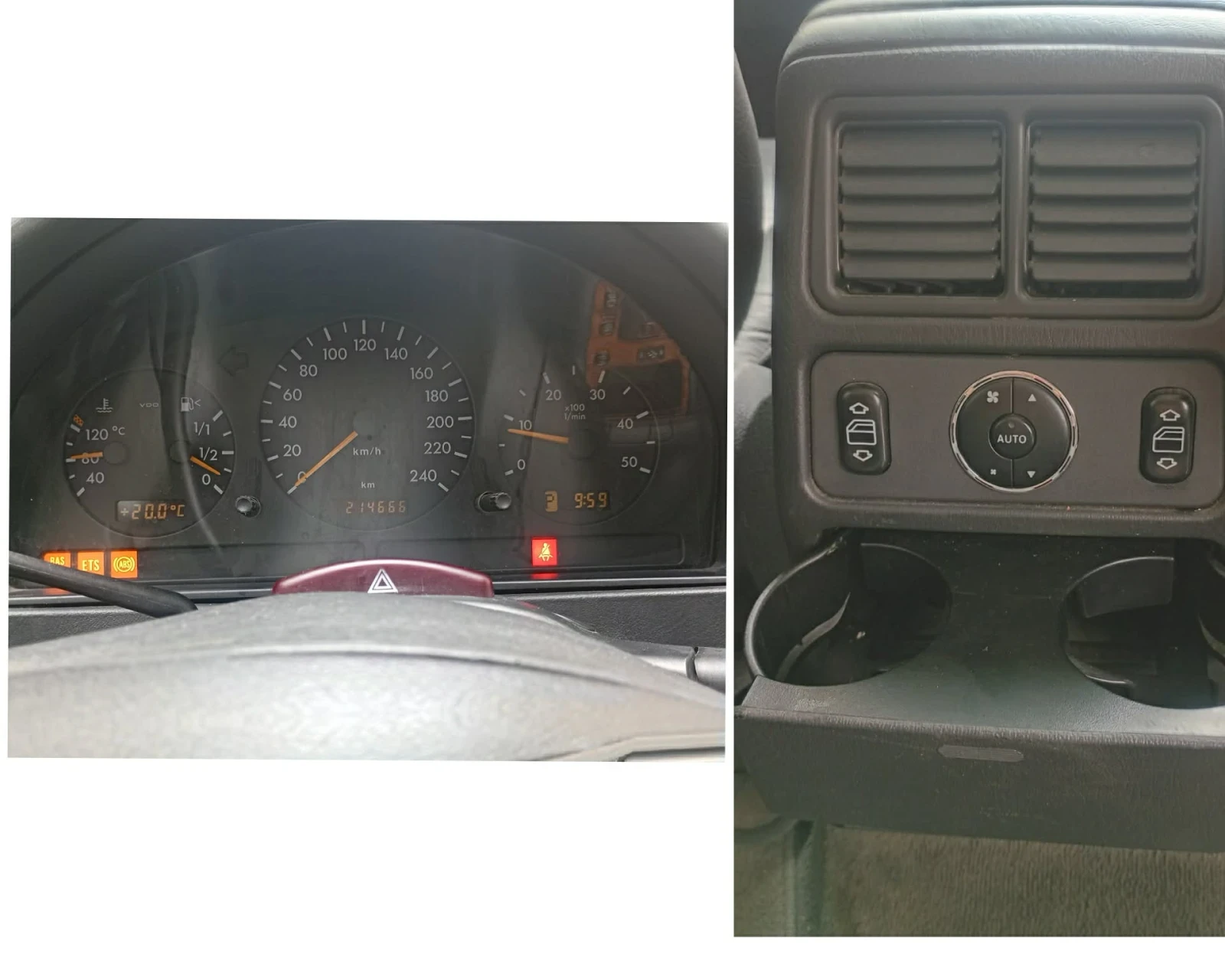 Mercedes-Benz ML 270 2.7 Diesel Automatic Facelift , снимка 10 - Автомобили и джипове - 54979615