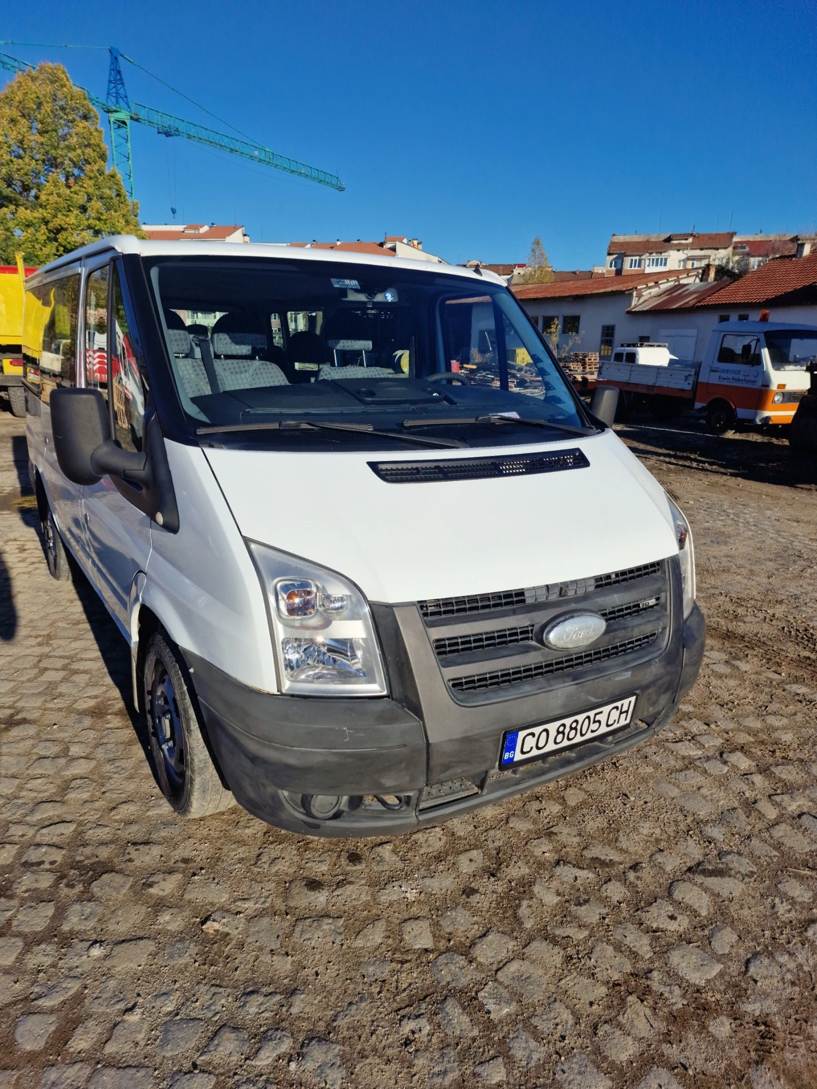 Ford Transit 2.2TDCi 8+ 1места КЛИМАТИК 2броя ОТЛИЧНО СЪСТОЯНИЕ - изображение 3