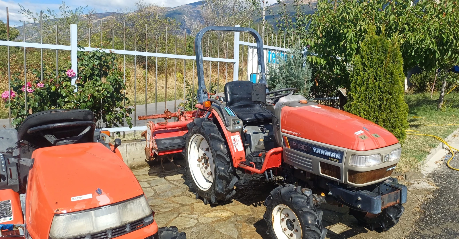 Трактор Yanmar AF180, снимка 3 - Селскостопанска техника - 56254056