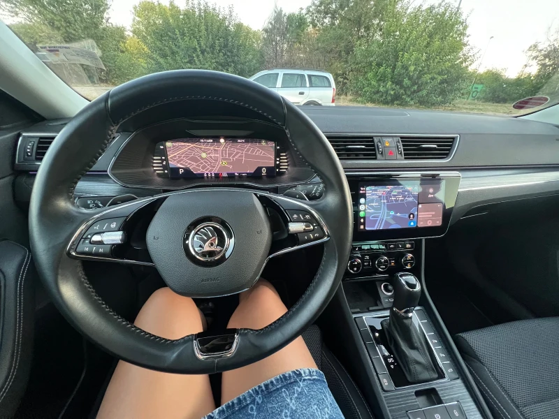 Skoda Superb 58000км Уникат автомат 7ск.РЕГИСТРИРАНА 1.5 бензин, снимка 17 - Автомобили и джипове - 52460513