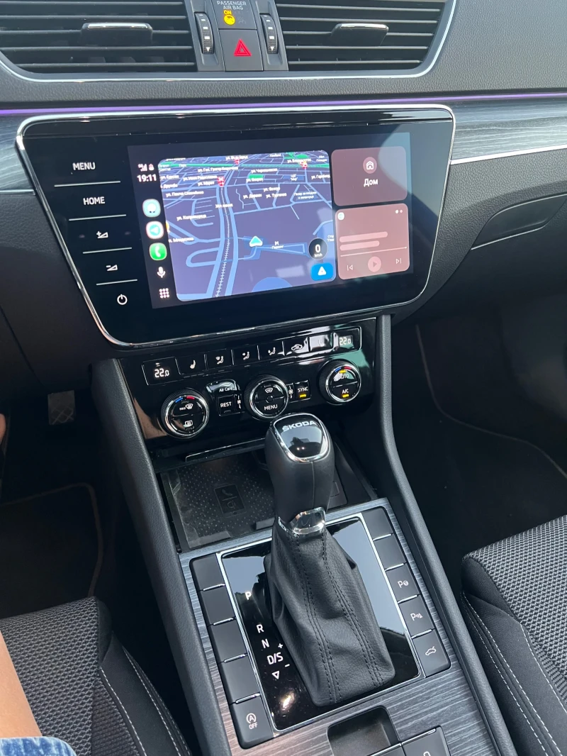 Skoda Superb 58000км Уникат автомат 7ск.РЕГИСТРИРАНА 1.5 бензин, снимка 9 - Автомобили и джипове - 52460513