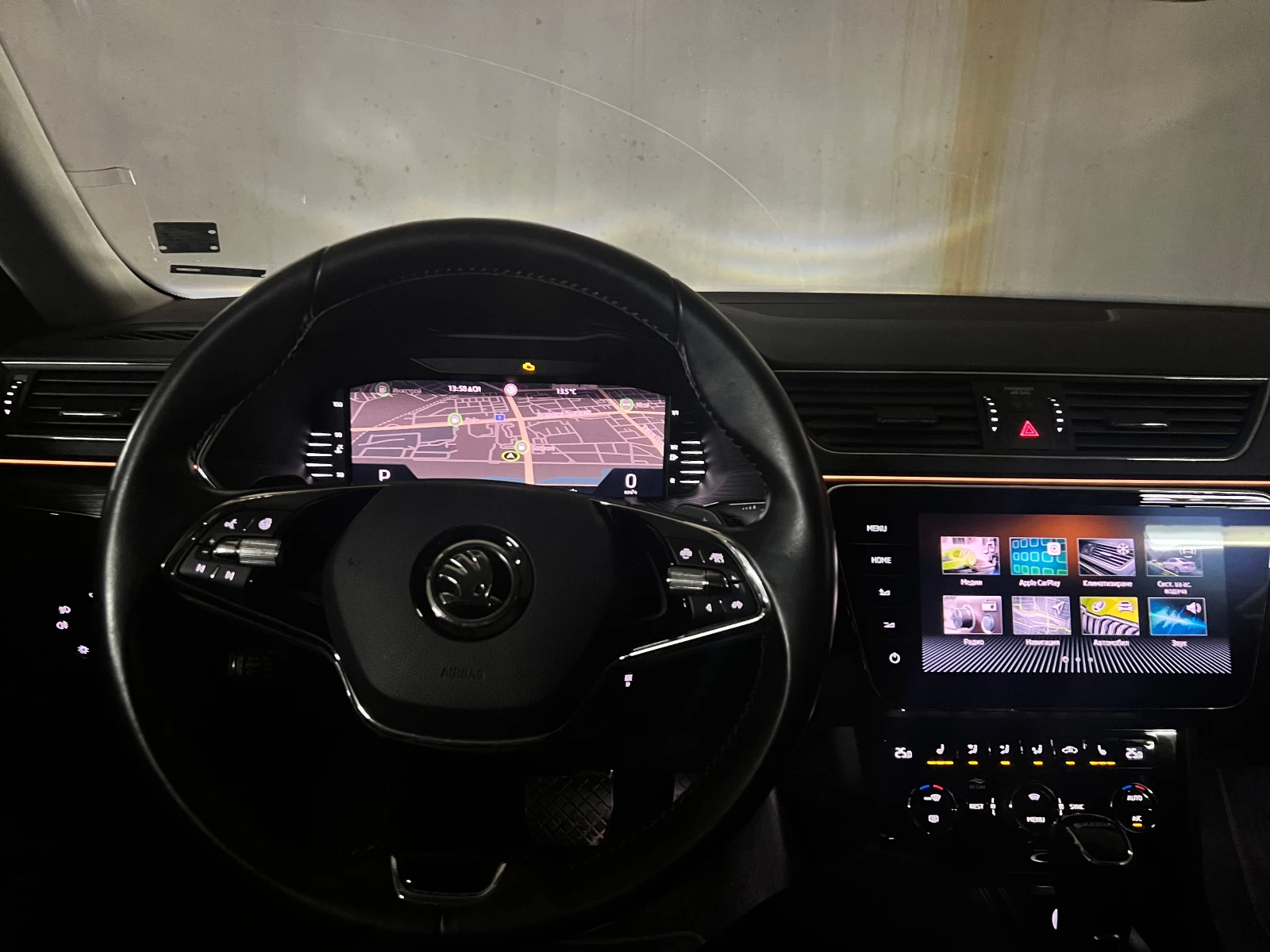 Skoda Superb 62000км DSG Facelift  1.5 бензин 2022г., снимка 12 - Автомобили и джипове - 52460513