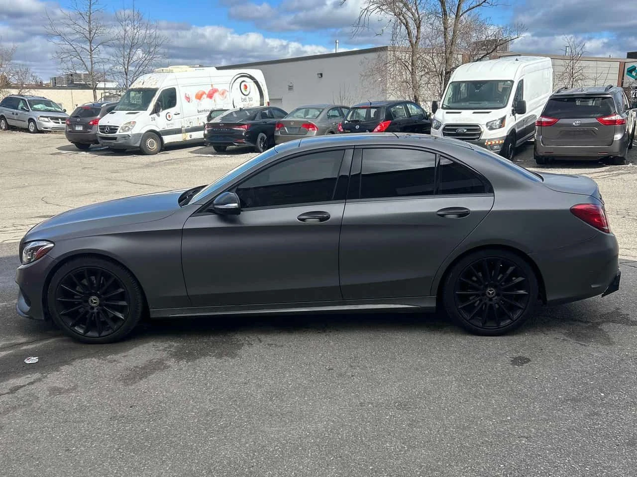 Mercedes-Benz C 400 4MATIC * AMG PACK* BURMASTER* ПОДГРЕВИ* , снимка 3 - Автомобили и джипове - 53841982