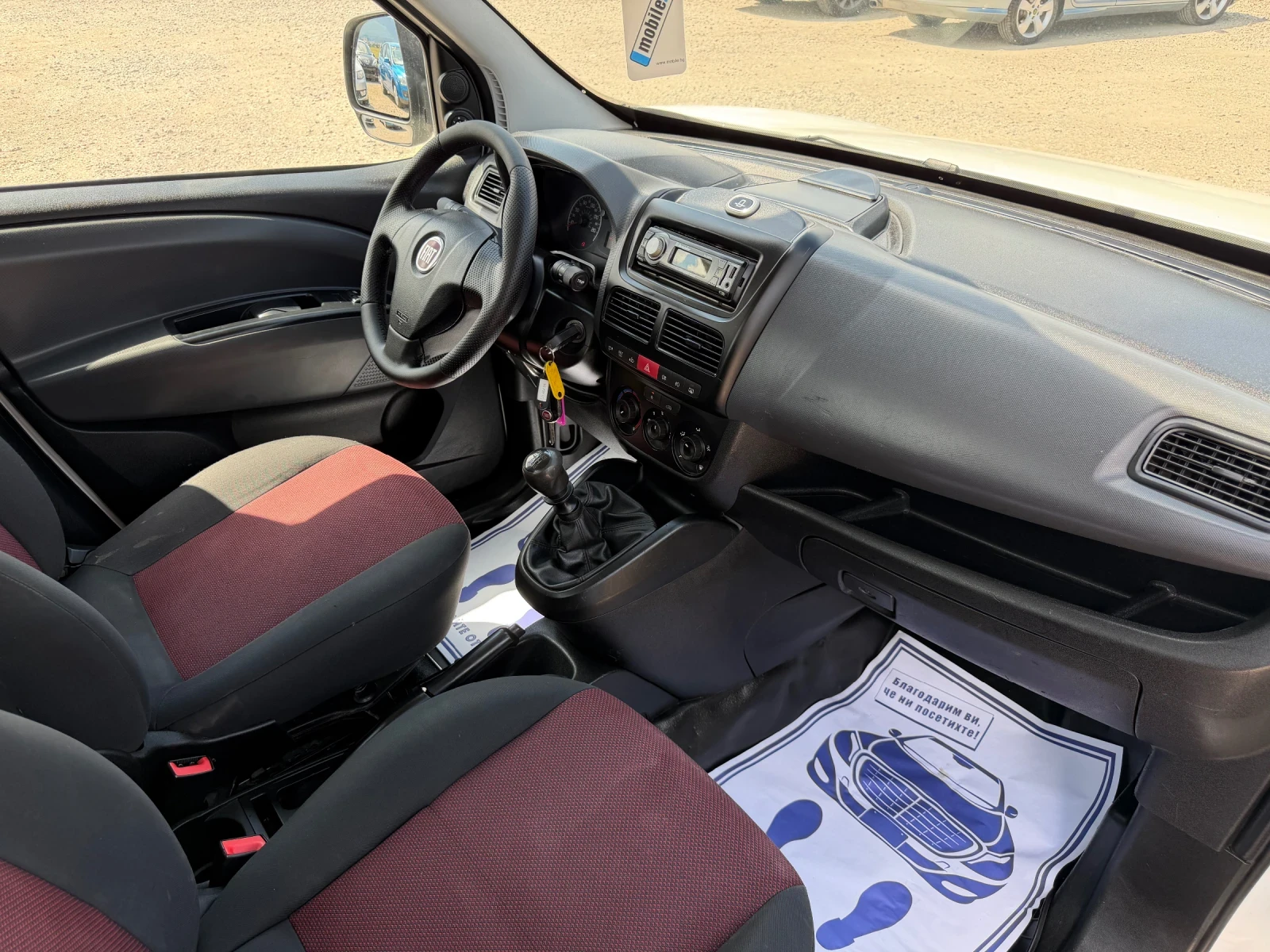 Fiat Doblo 1.6D-105PS-КЛИМАТИК, снимка 12 - Автомобили и джипове - 54860899
