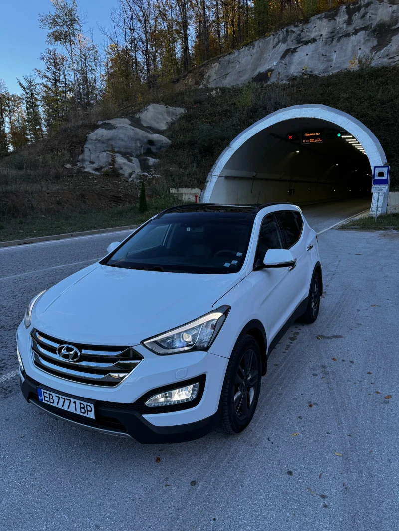 Hyundai Santa fe 2.2CRDI-Keyless-4WD-Панорама, снимка 3 - Автомобили и джипове - 51938682