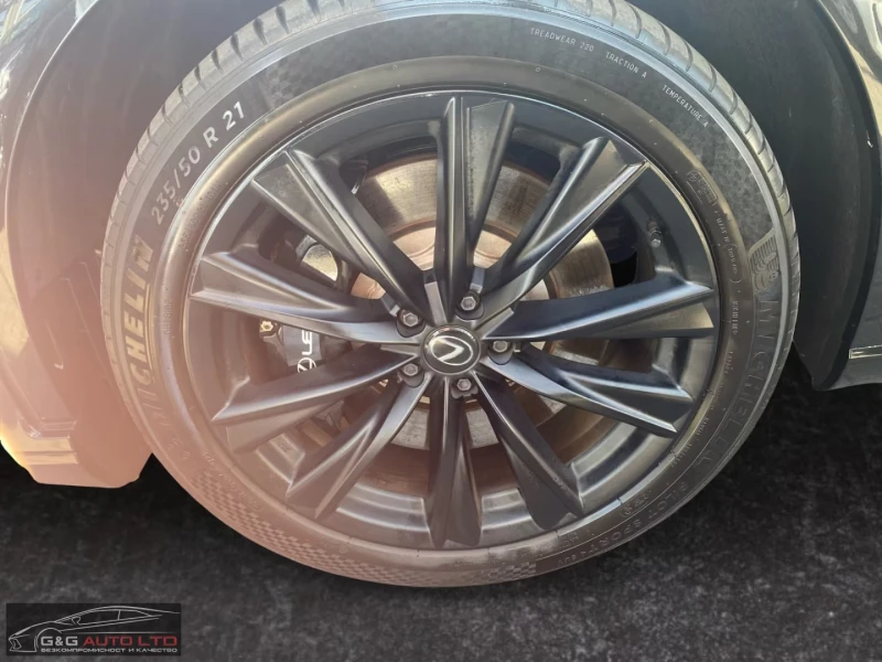 Lexus RX 500h F-SPORT/371HP/PANO/MEMO/HUD/360/M.LEVINSON/601g, снимка 16 - Автомобили и джипове - 52455185