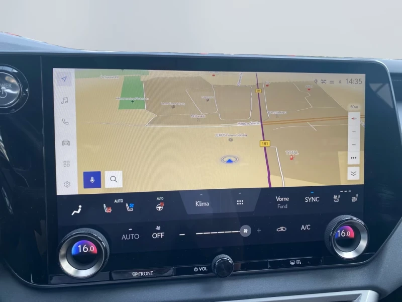 Lexus RX 500h F-SPORT/371HP/PANO/MEMO/HUD/360/M.LEVINSON/601g, снимка 11 - Автомобили и джипове - 52455185