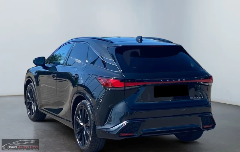 Lexus RX 500h F-SPORT/371HP/PANO/MEMO/HUD/360/M.LEVINSON/601g, снимка 4 - Автомобили и джипове - 52455185