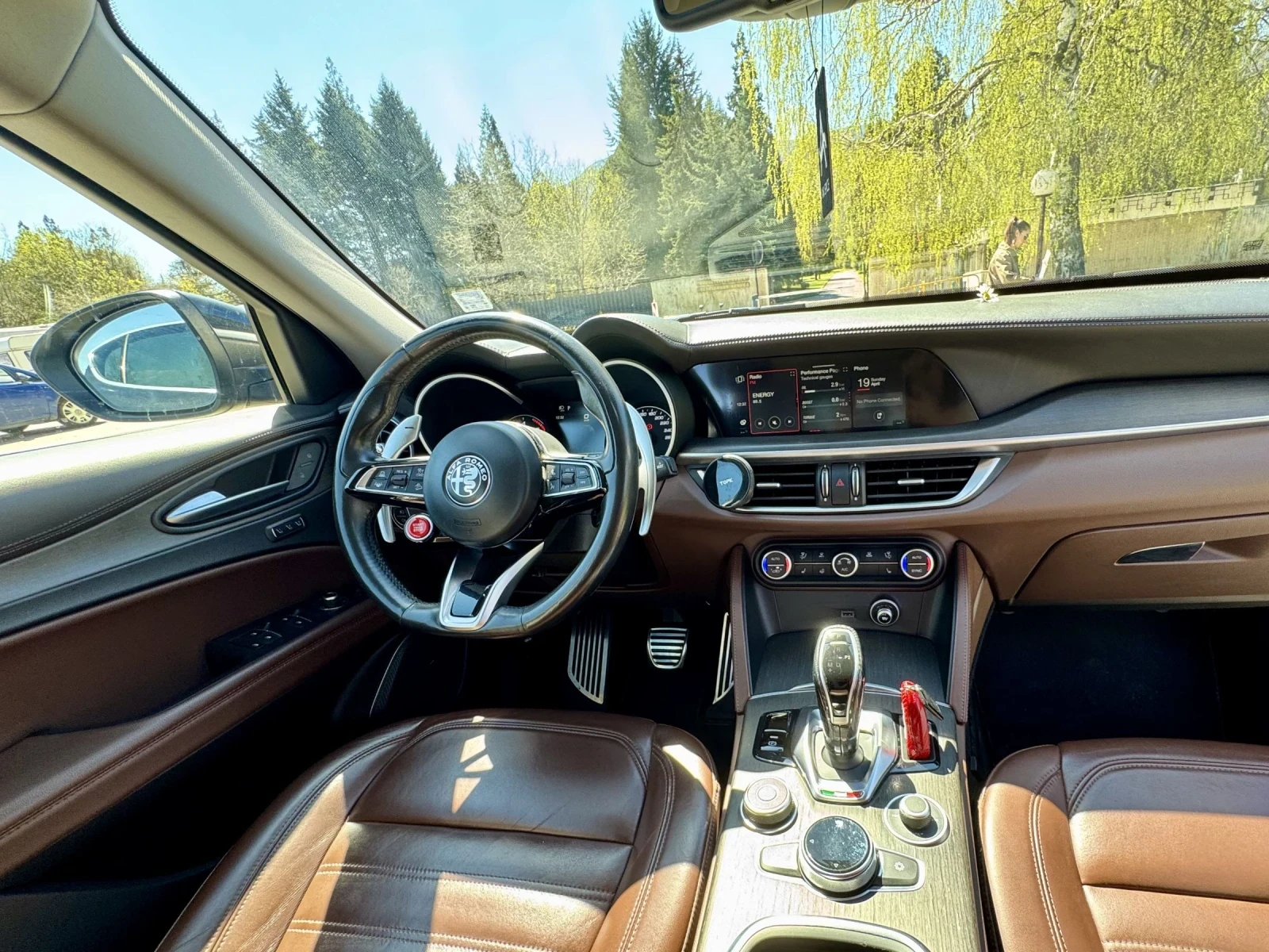 Alfa Romeo Stelvio 2.2D 209hp Q4 Ti 2021, снимка 8 - Автомобили и джипове - 54279560