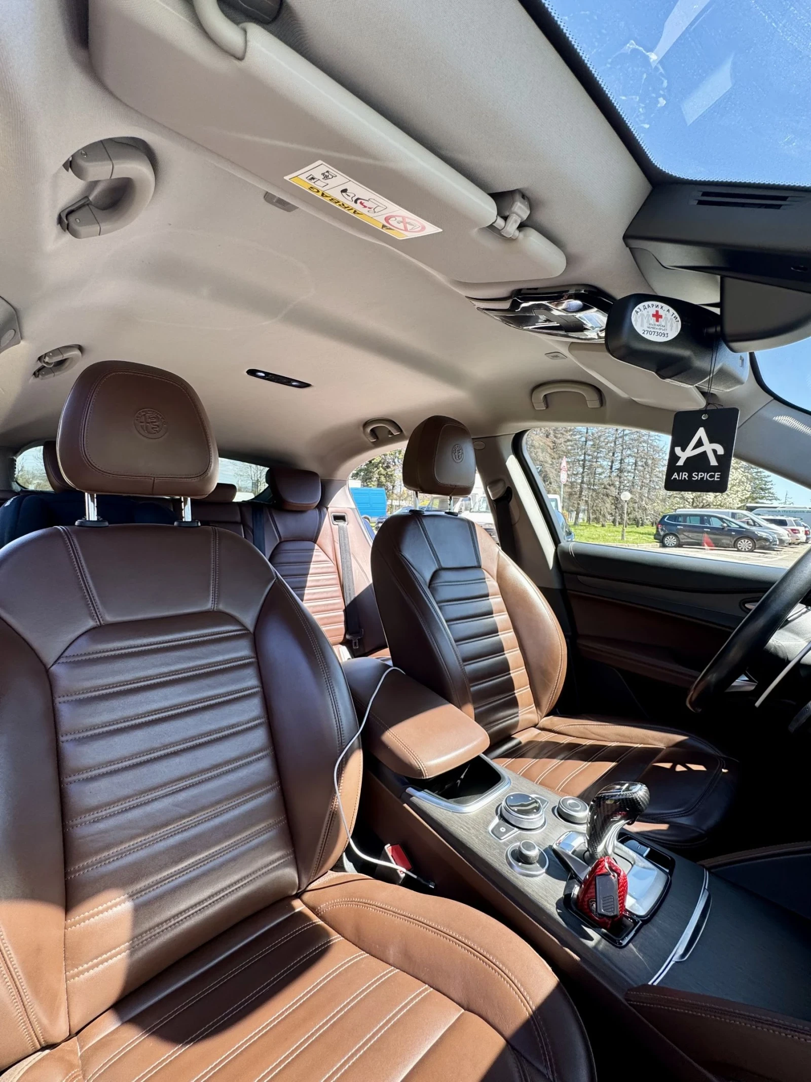 Alfa Romeo Stelvio 2.2D 209hp Q4 Ti 2021, снимка 12 - Автомобили и джипове - 54279560