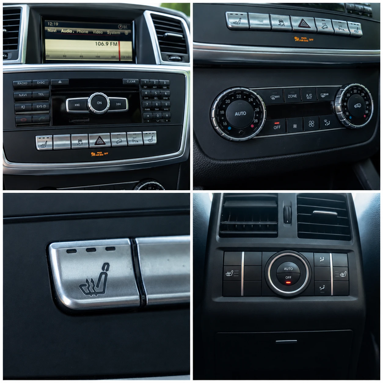 Mercedes-Benz ML 350 AMG LINE   PANORAMA   KEYLESS GO   ДИЛЪРСКА ИСТОРИ, снимка 16 - Автомобили и джипове - 54360007