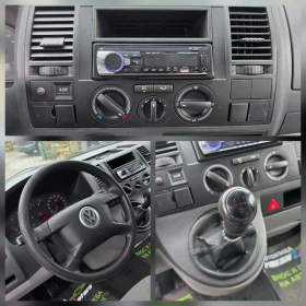 VW Transporter 2.5 TDI 131 К.С. ДЪЛГА БАЗА / 6 МЕСТА / КЛИМАТИК, снимка 13