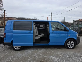 VW Transporter 2.5 TDI 131 К.С. ДЪЛГА БАЗА / 6 МЕСТА / КЛИМАТИК, снимка 7