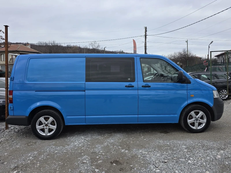 VW Transporter 2.5 TDI 131 К.С. ДЪЛГА БАЗА / 6 МЕСТА / КЛИМАТИК, снимка 6 - Бусове и автобуси - 53504236