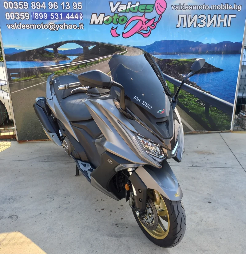 Kymco AK 550 ABS TC LED 14000 km, снимка 2 - Мотоциклети и мототехника - 50822520