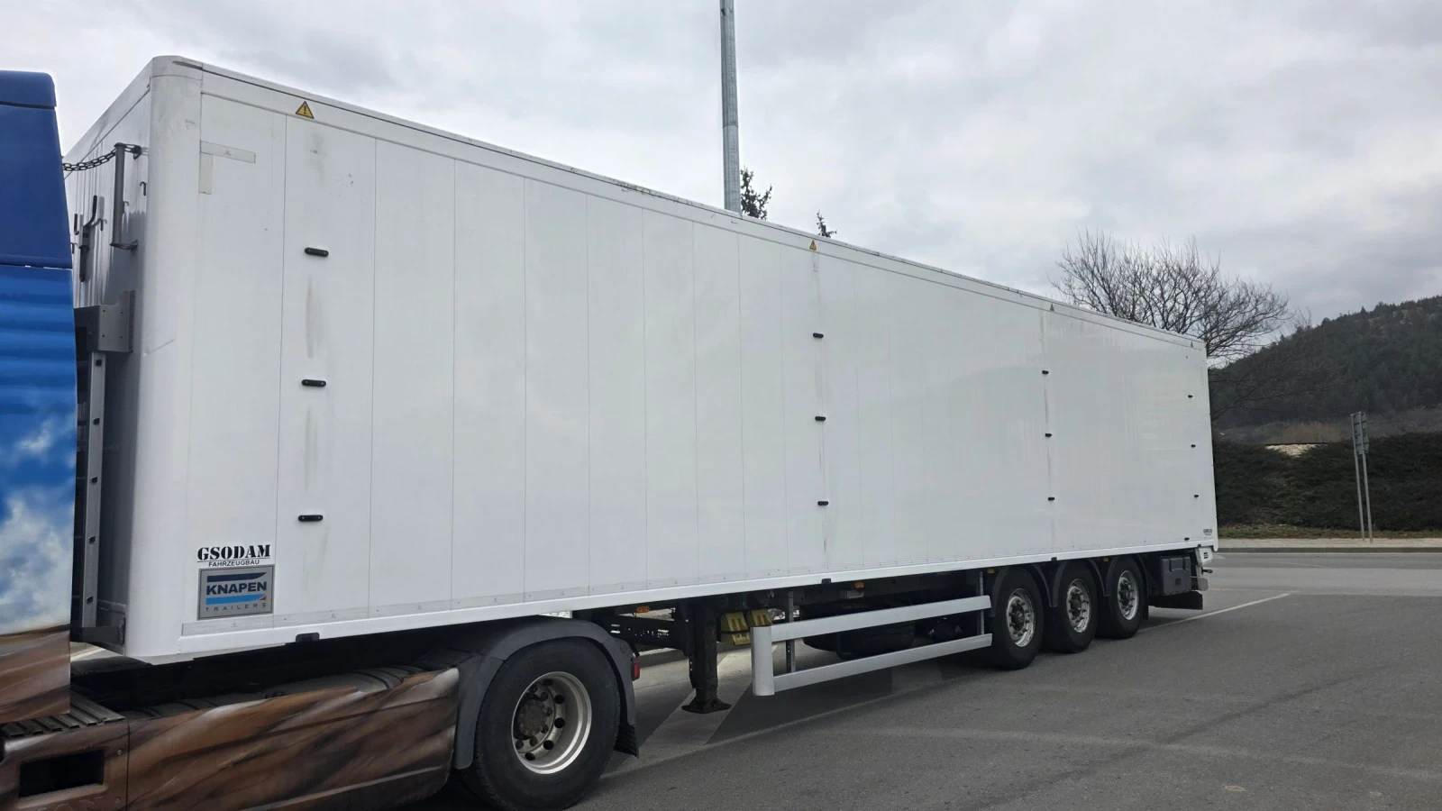 Полуремарке Други Марка KNAPEN 92 куб см