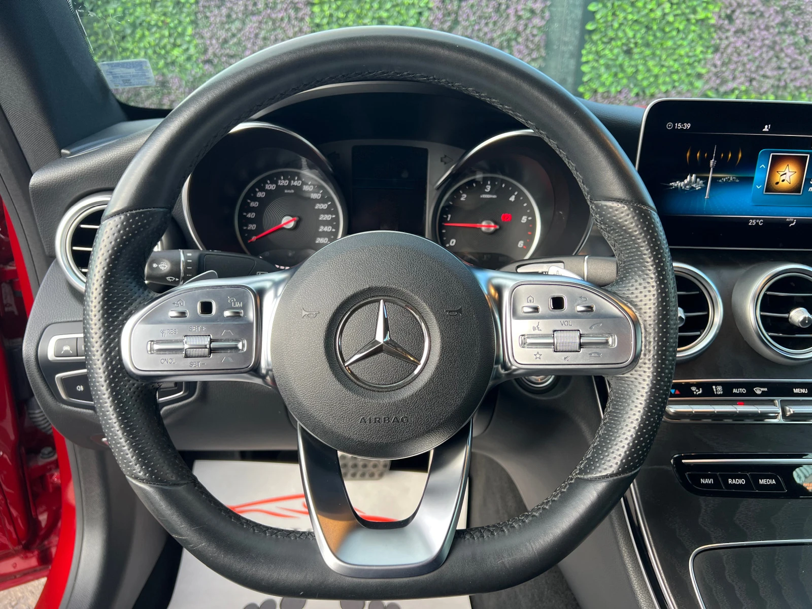 Mercedes-Benz C 300 4x4/AMG/LED/NAVI/CAM 360/BUR/  | Mobile.bg   11