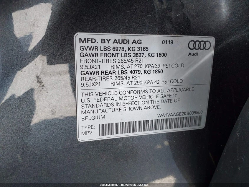 Audi E-Tron Premium Plus, снимка 9 - Автомобили и джипове - 55240768
