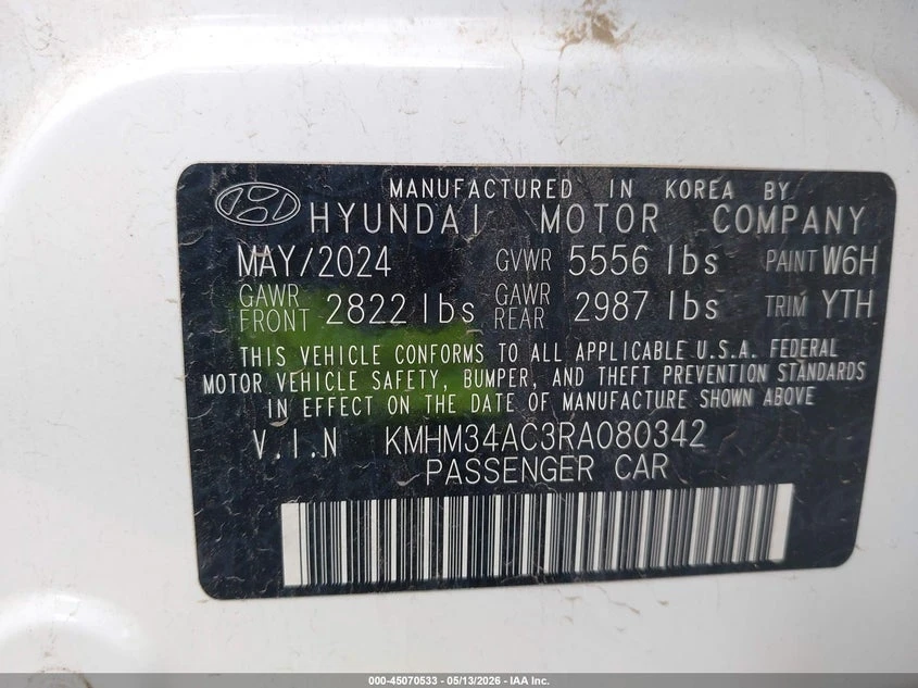Hyundai Ioniq 6 Sel, снимка 9 - Автомобили и джипове - 55744020