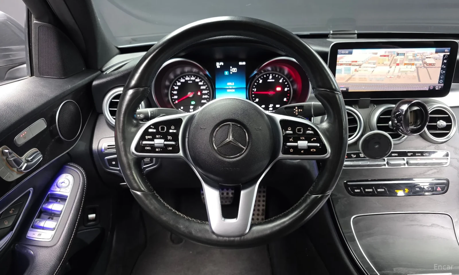 Mercedes-Benz C 220 4MATIC\AMG Line\TOP CENA, снимка 13 - Автомобили и джипове - 56185658