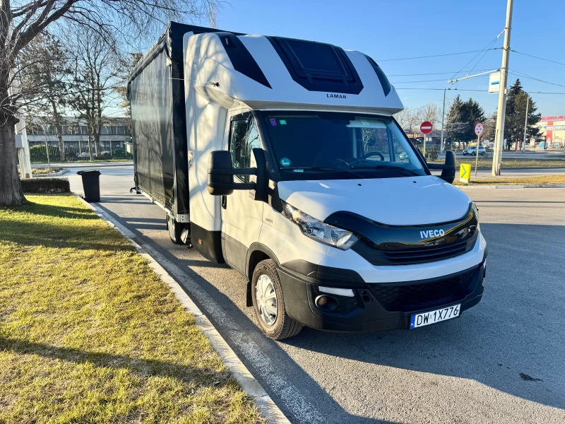 Iveco Daily 35S180 TWIN CAB!!!ЩОРА!!!ТЕМПОМАТ!!!ВЪЗДУХ!!!ТОП!!, снимка 2 - Бусове и автобуси - 49529038