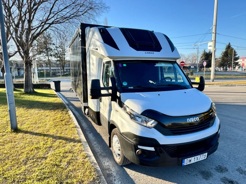 Iveco Daily 35S180 TWIN CAB!!!ЩОРА!!!ТЕМПОМАТ!!!ВЪЗДУХ!!!ТОП!!, снимка 3 - Бусове и автобуси - 49529038