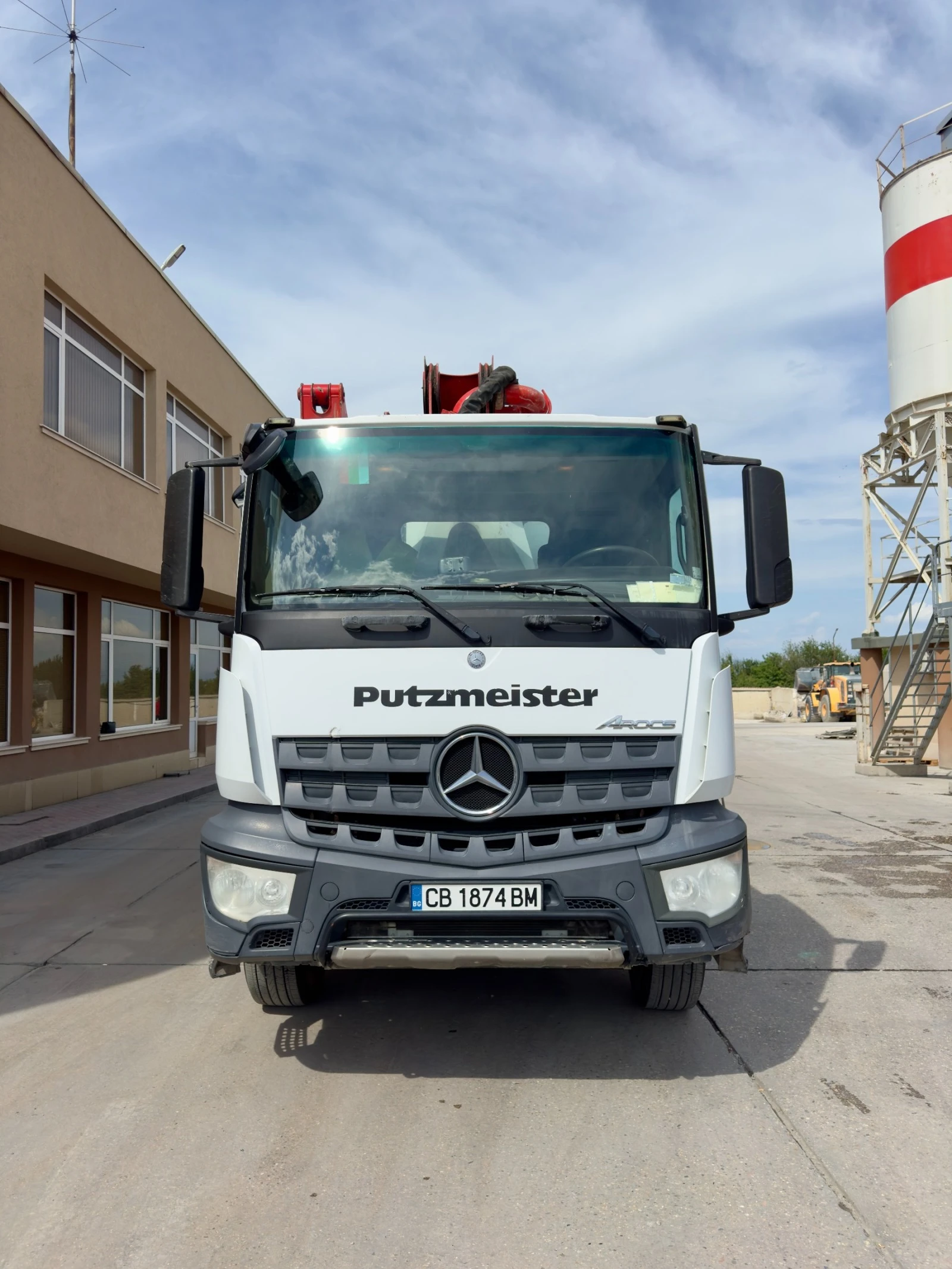 Бетон помпа Mercedes-Benz PUMI Putzmeister 28m. - изображение 2