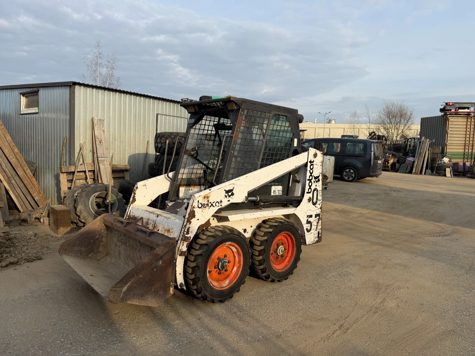 Мини челни товарачи Bobcat 553, Нов внос, , , , снимка 11 - Индустриална техника - 53967337