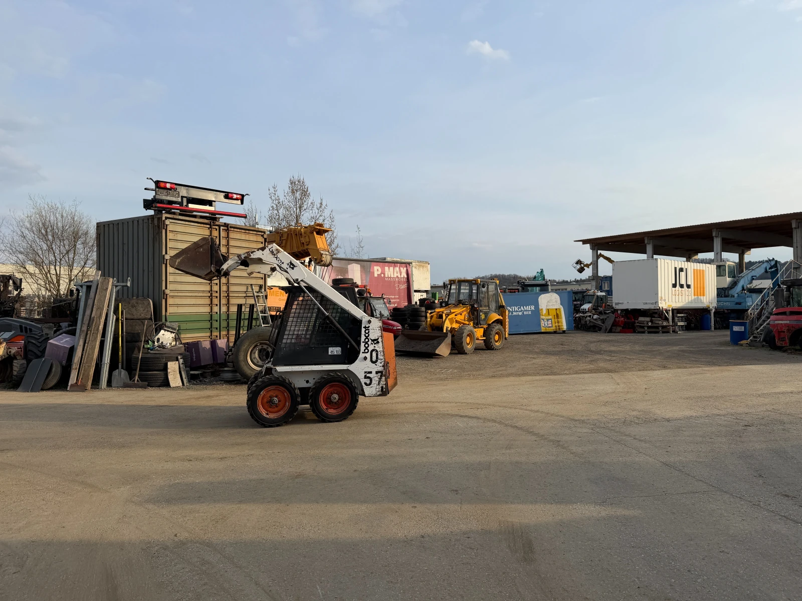 Мини челни товарачи Bobcat 553, Нов внос, , , , снимка 12 - Индустриална техника - 53967337