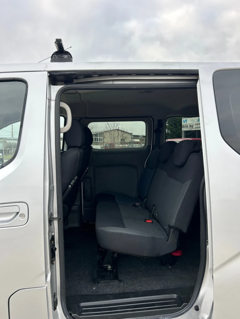 Nissan e-NV200 1.5DCI    5 Места Нов внос Германия Топ Състояние , снимка 16 - Автомобили и джипове - 52712937
