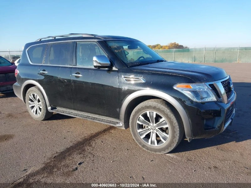 Nissan Armada 5.6L V-8 DI, DOHC, VVT, 390HP 4X4 Drive, снимка 1 - Автомобили и джипове - 48911582