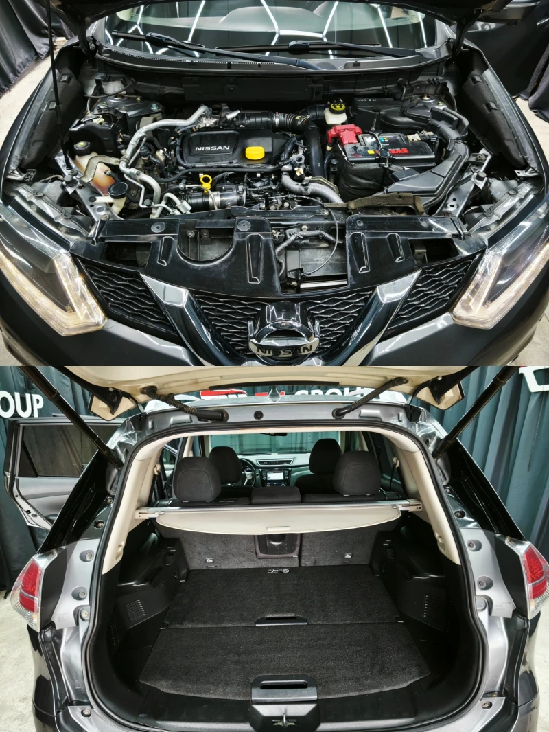 Nissan X-trail 1.6D AUTOMATIC * NAVI* CAMERA 360* Euro5B, снимка 17 - Автомобили и джипове - 50796269