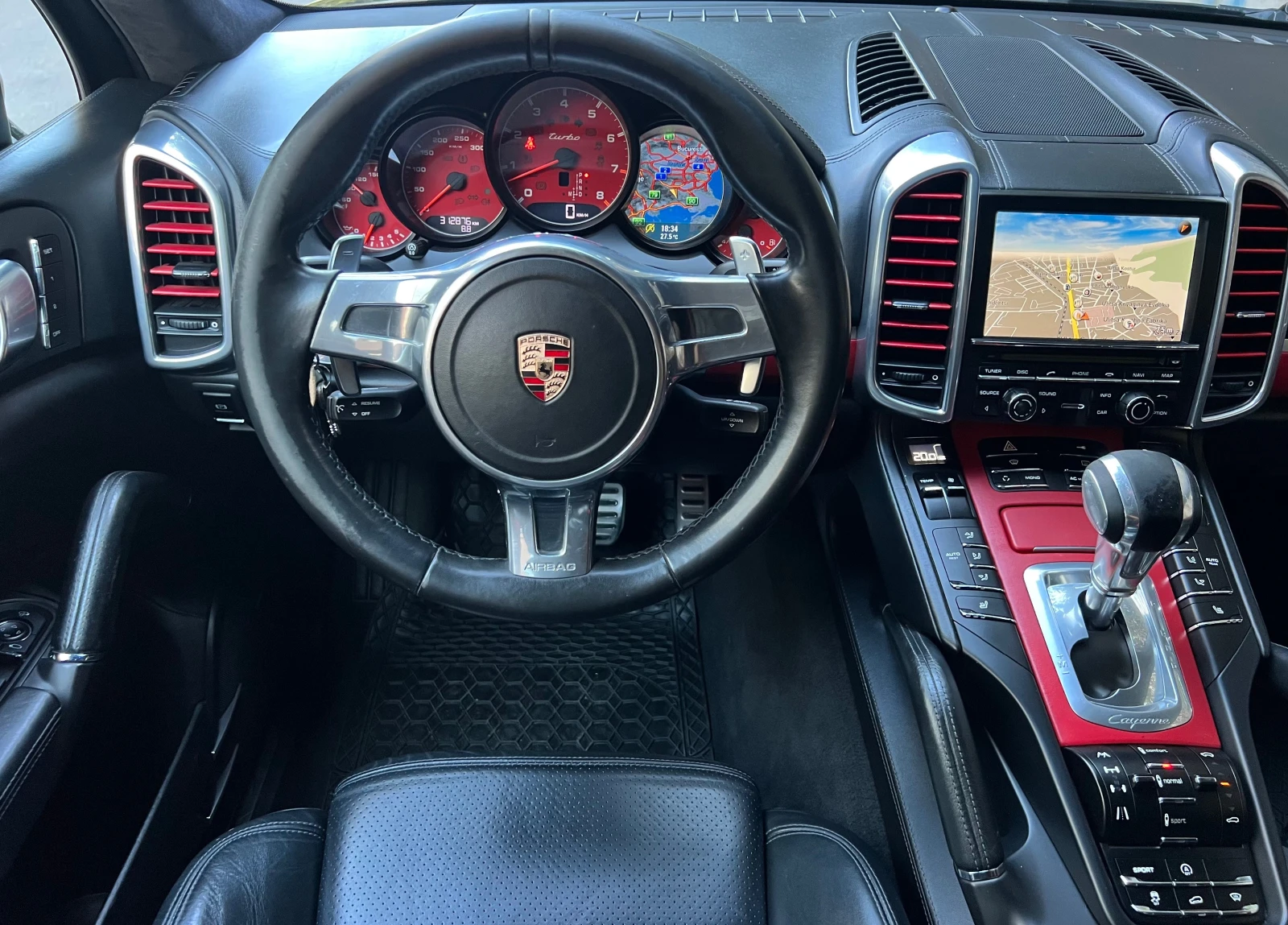 Porsche Cayenne 4.8TURBO PANORAMA/2xTW/XENON/NAVI/PODGREV/KOJA/TOP | Mobile.bg   15