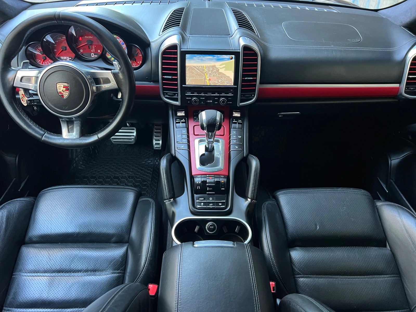 Porsche Cayenne 4.8TURBO PANORAMA/2xTW/XENON/NAVI/PODGREV/KOJA/TOP | Mobile.bg   14