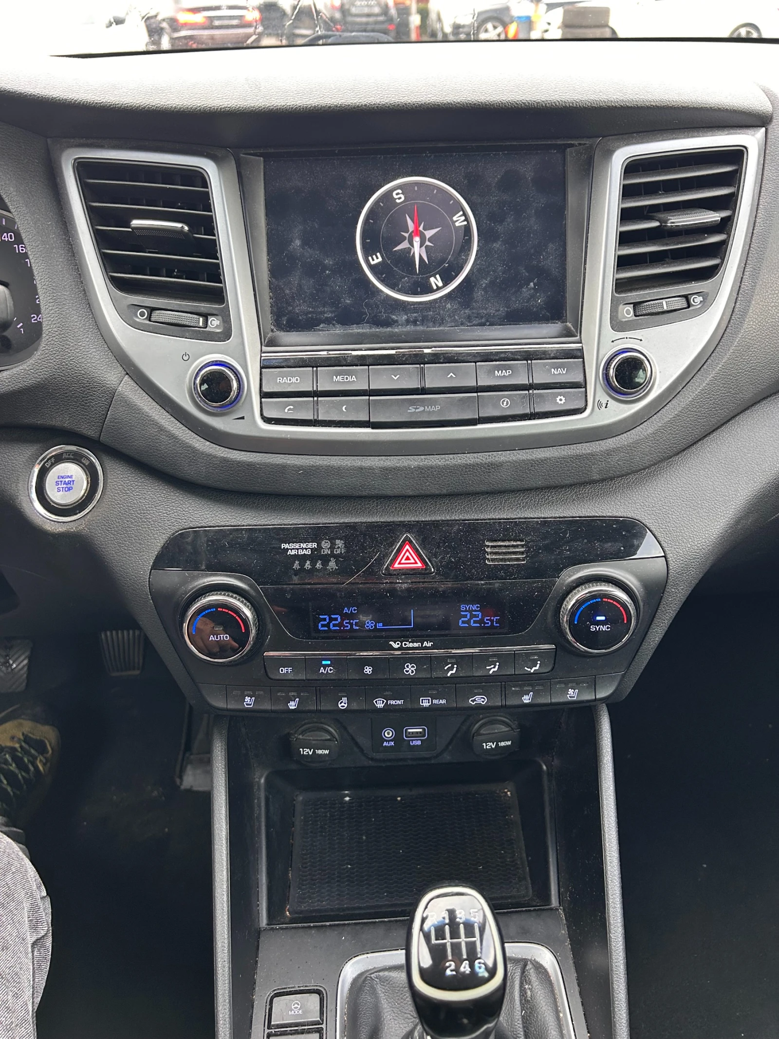 Hyundai Tucson 2.0CRDI 4WD KOJA/NAVI/KAMERA EURO 6 | Mobile.bg   15