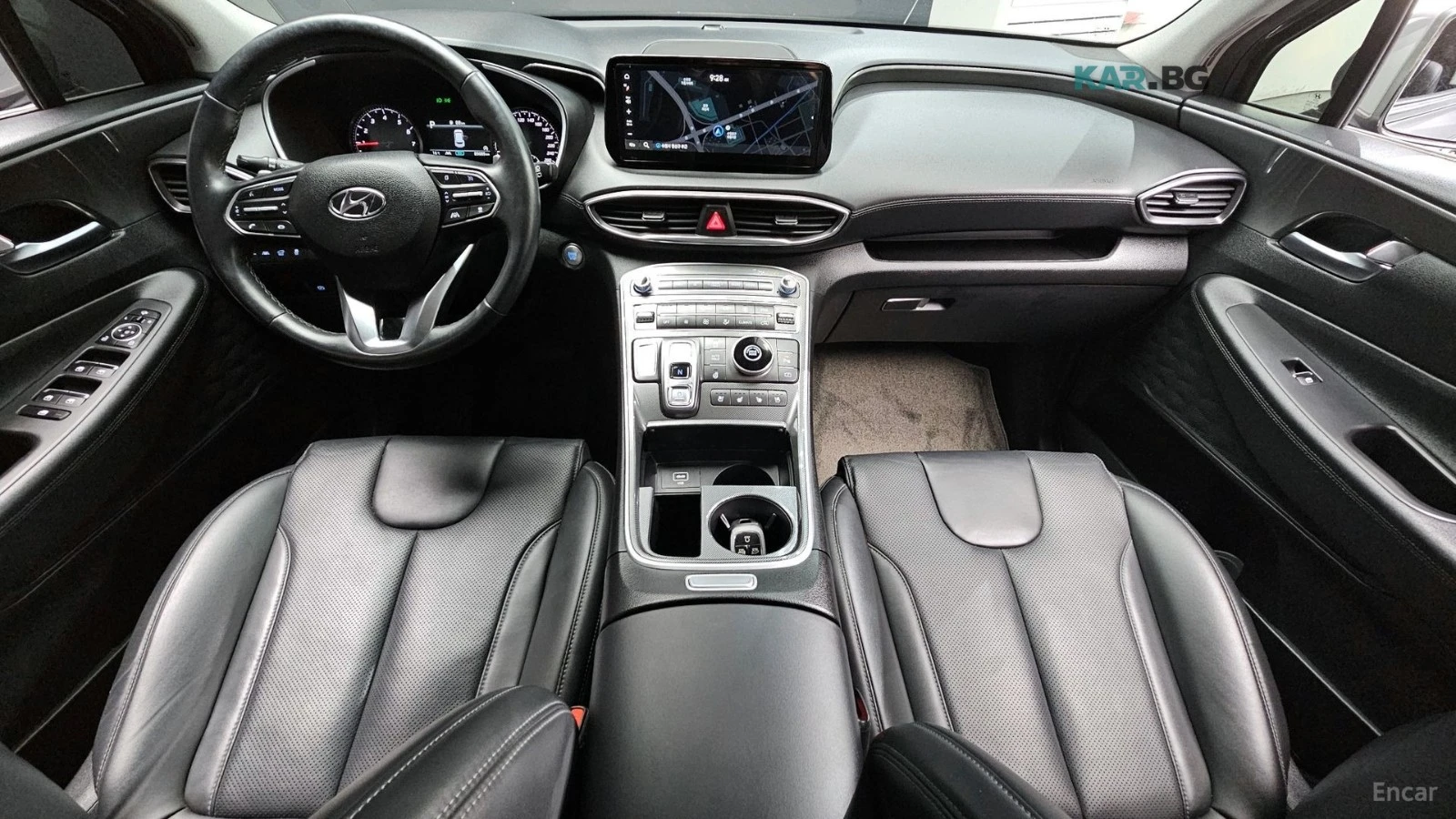 Hyundai Santa fe * 2.5T* PRESTIGE* КОЖА* ПОДГРЕВ* ОБДУХВАНЕ* КАМЕРА, снимка 7 - Автомобили и джипове - 54801654