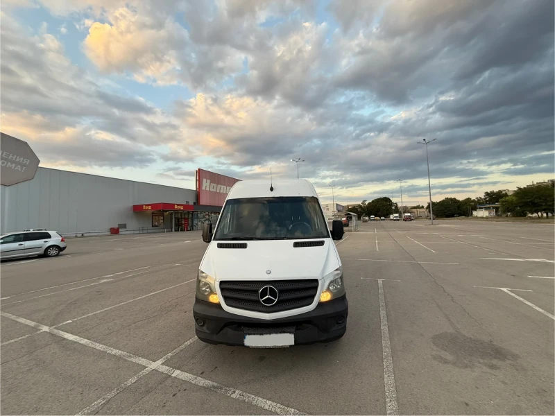 Mercedes-Benz Sprinter 313 2016г* XXL* Клима* LONG, снимка 2 - Бусове и автобуси - 51254433