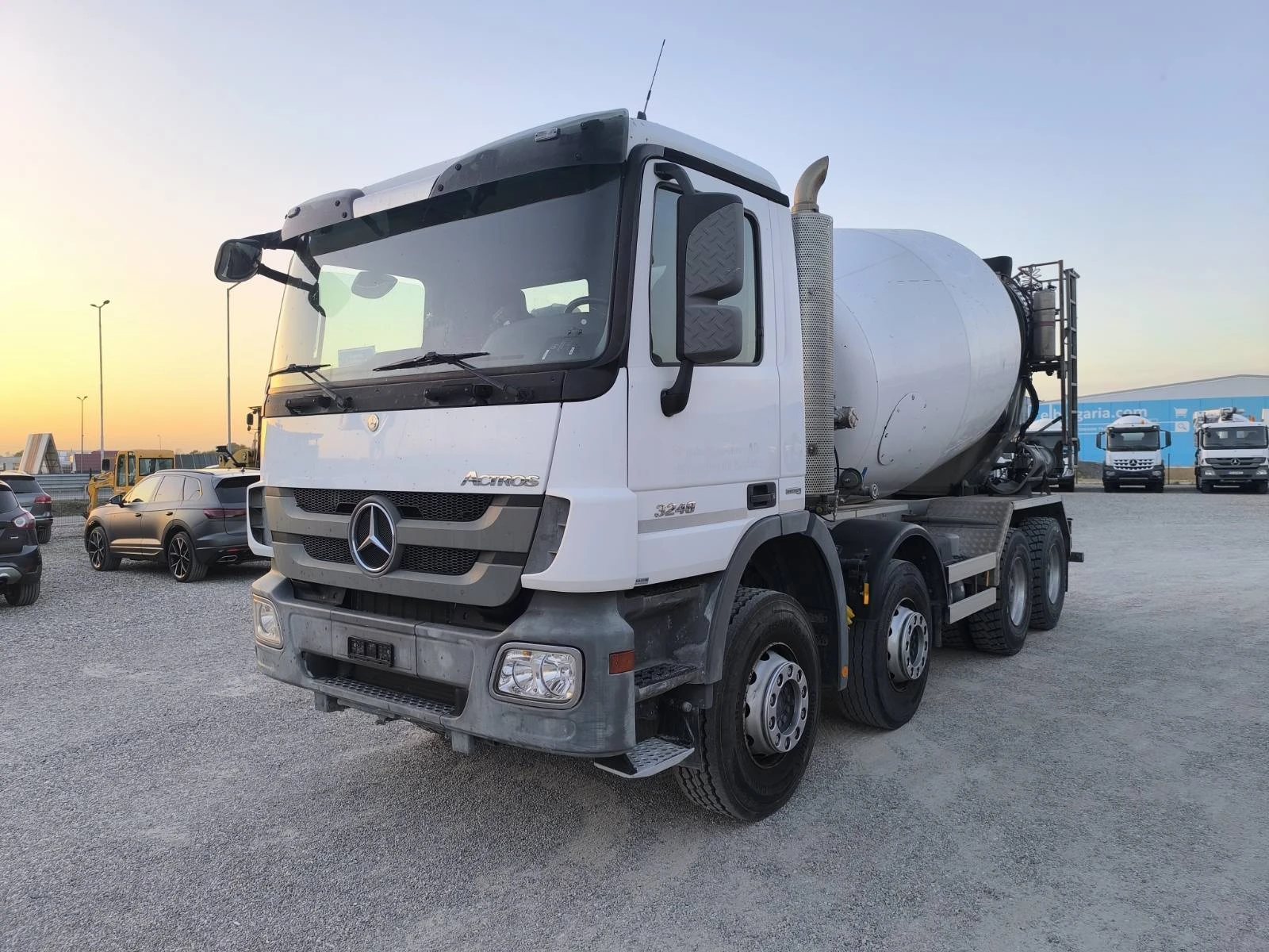 Бетон миксер Mercedes ACTROS 3248 CIFA 9M3 - изображение 3