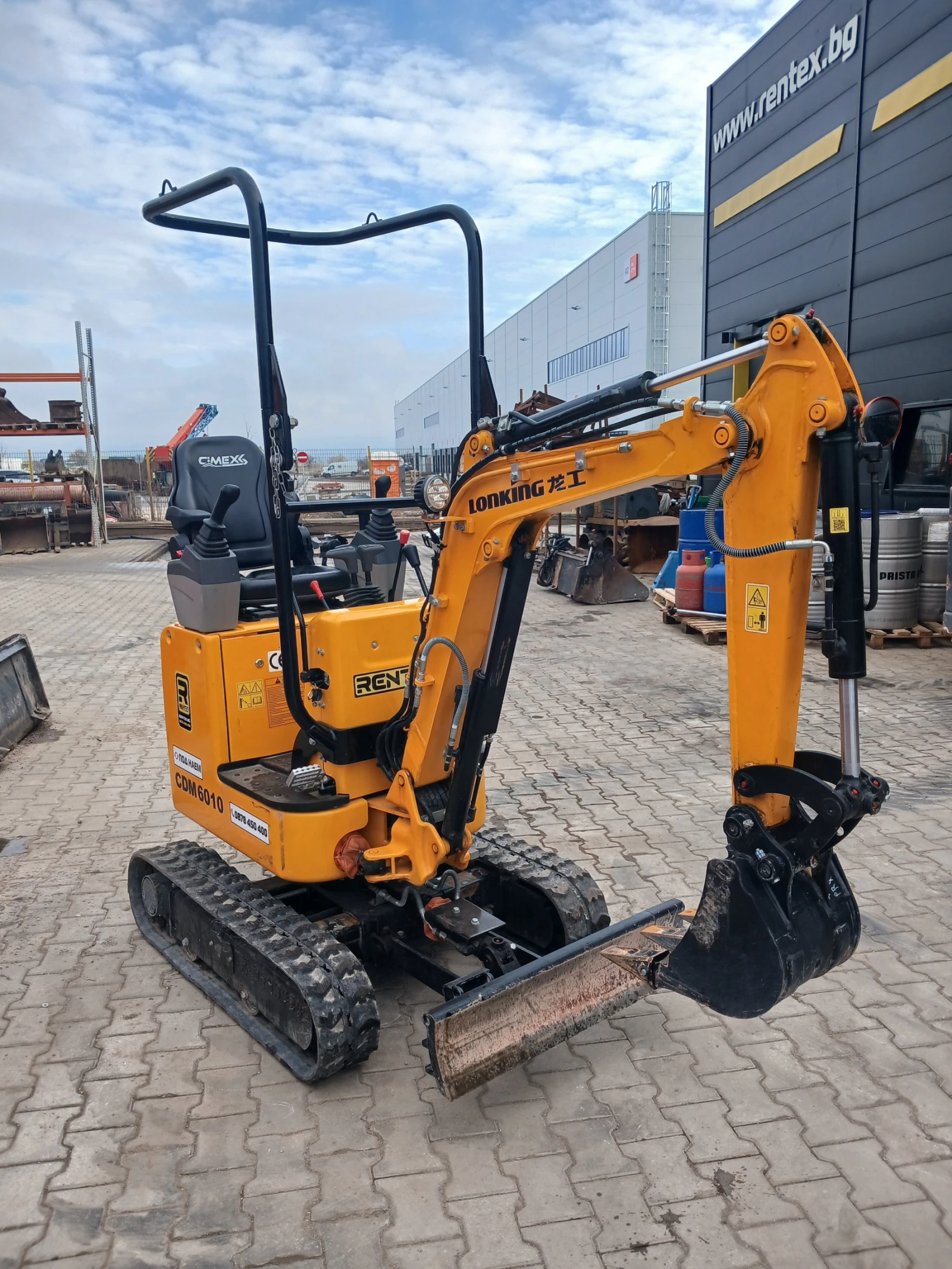 Багер Друга марка Lonking CDM 6010, снимка 4 - Индустриална техника - 54111521