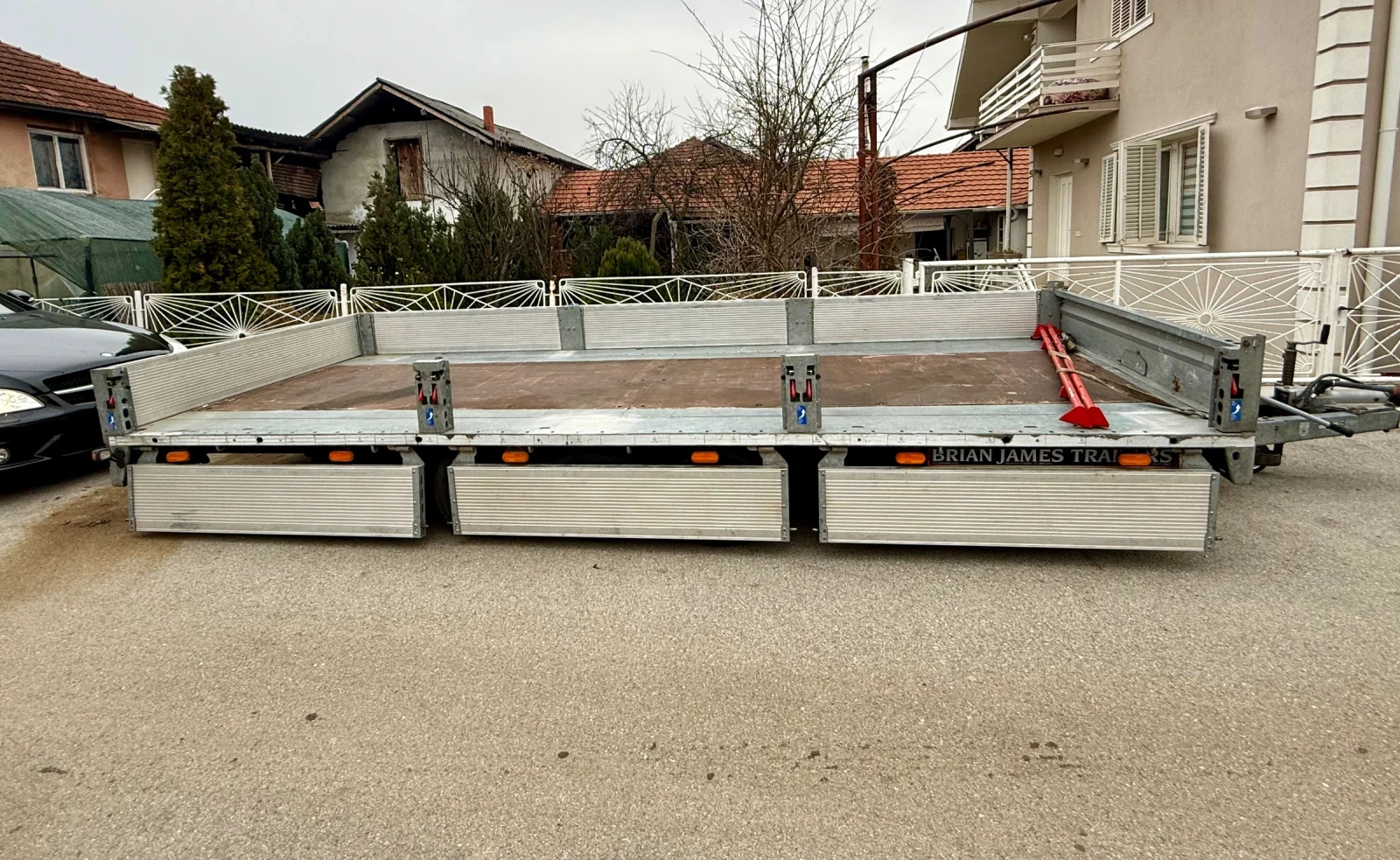 За автомобил Други BRIAN JAMES TRAILER TCG530E 506x210cm Car Go, снимка 14 - Ремаркета - 53733241