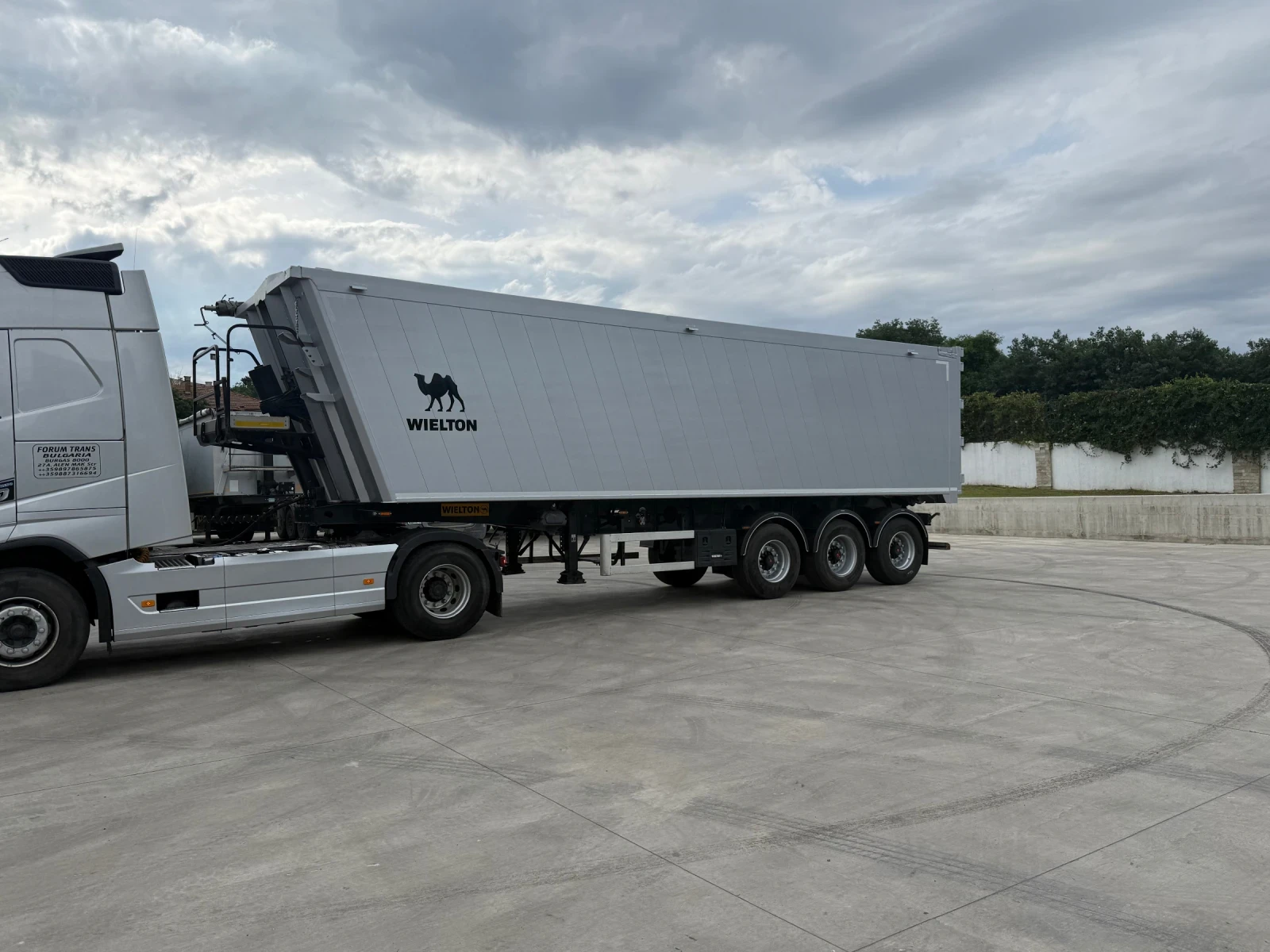 Полуремарке Wielton 55 m3 SAF Боге, снимка 9 - Ремаркета - 54360463