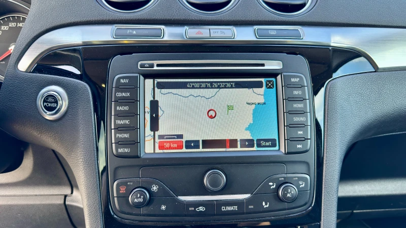 Ford S-Max 2.0TDCI-163к.с-7 МЕСТА!КОЖА!НАВИГАЦИЯ! , снимка 12 - Автомобили и джипове - 53476861