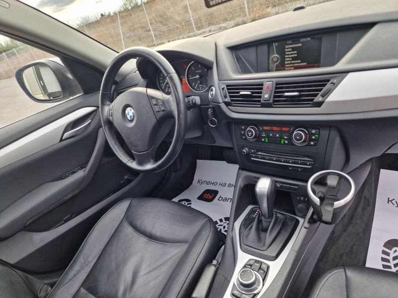 BMW X1 2.0d 177k.c * Автоматик * Панорама * Кожа * Нави *, снимка 15 - Автомобили и джипове - 42935443