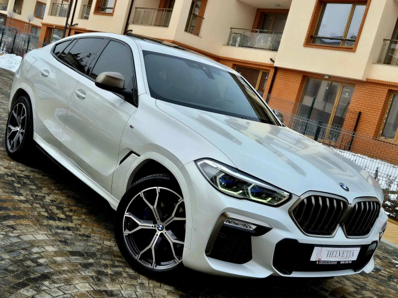 BMW X6 * M50I* B&W* AMBIENT GRILL* LASER* CARBON* TOP* , снимка 1 - Автомобили и джипове - 48761134