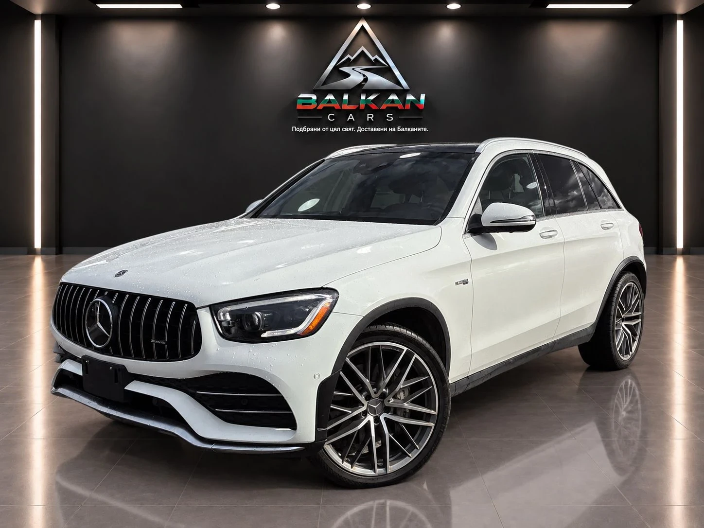 Mercedes-Benz GLC 43 AMG 360* Pano* Brum* Dist* AMG бутони* Подгрев* + 2ком