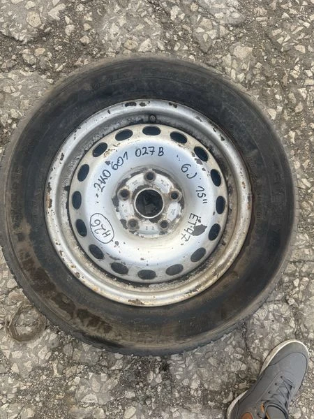 Стоманенa джантa Volkswagen 2K0601027B 6.0" x 15" 5x112 ET 47 ном 26