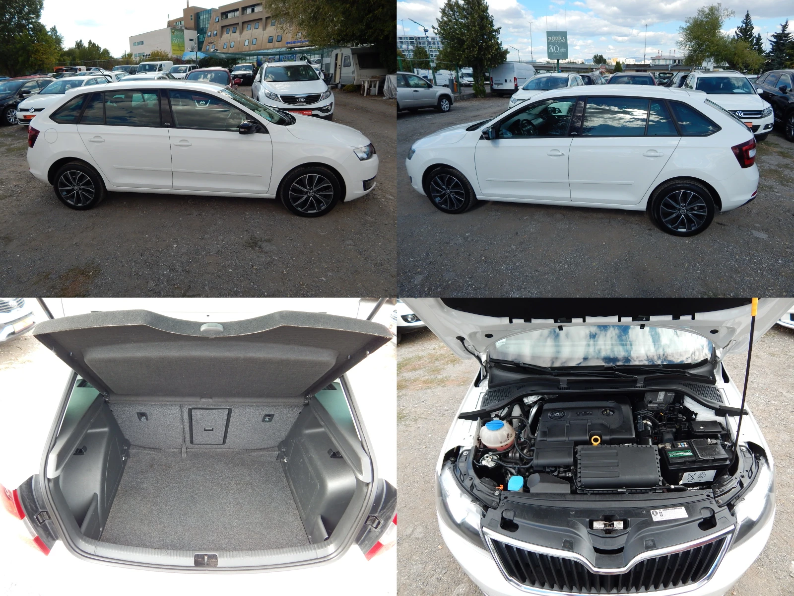 Skoda Rapid 1.4TDI* EURO6* АВТОМАТИК* , снимка 7 - Автомобили и джипове - 56104170