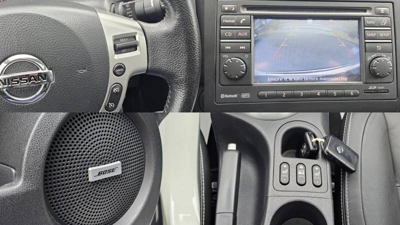 Nissan Qashqai 2.0i 6SP CH-8бр.ДЖАНТИ-FULL-СЕРВИЗ ИСТ.-ЛИЗИНГ, снимка 12 - Автомобили и джипове - 51999378