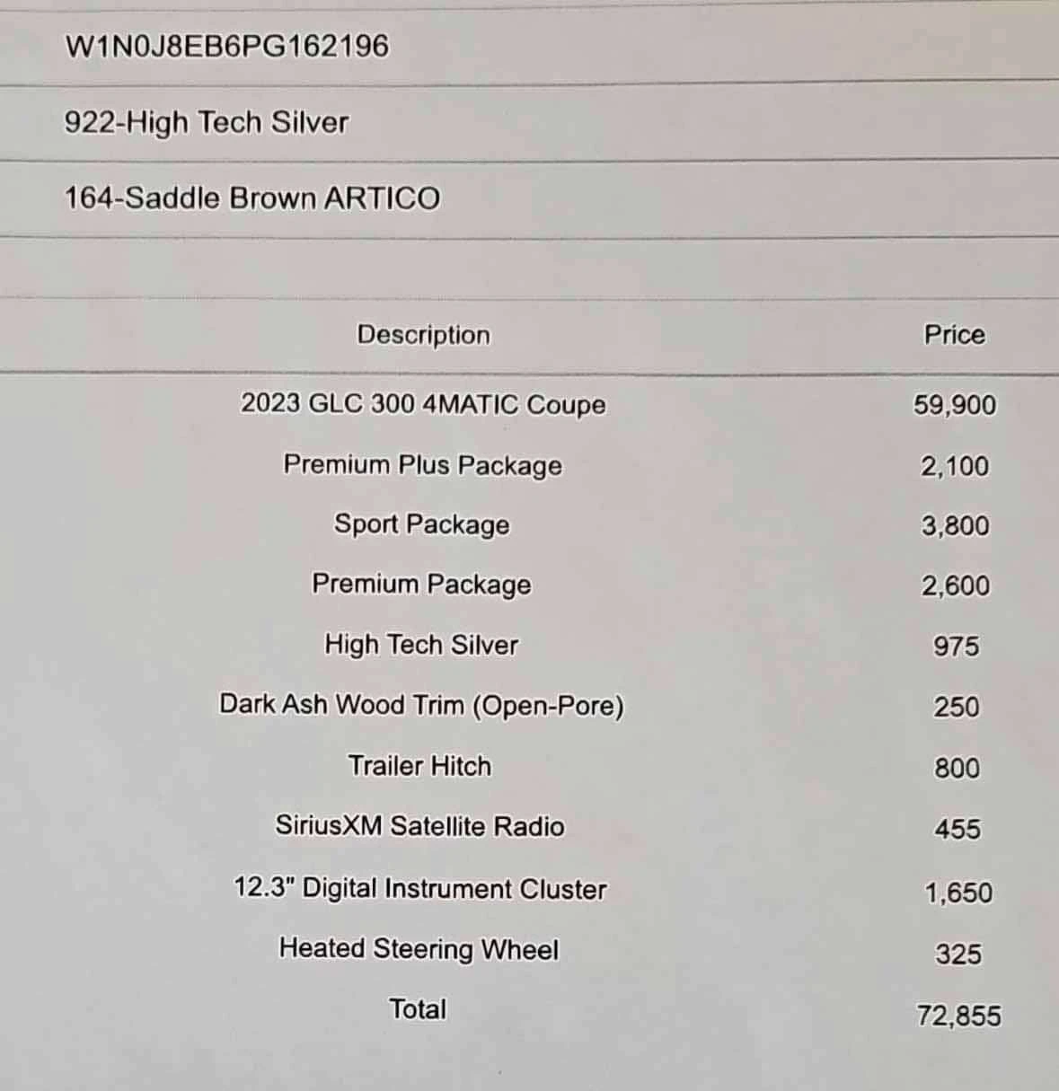 Mercedes-Benz GLC 300 COUPE/360 КАМЕРИ/БЕЗ ЗАБЕЛЕЖКИ , снимка 16 - Автомобили и джипове - 54171166