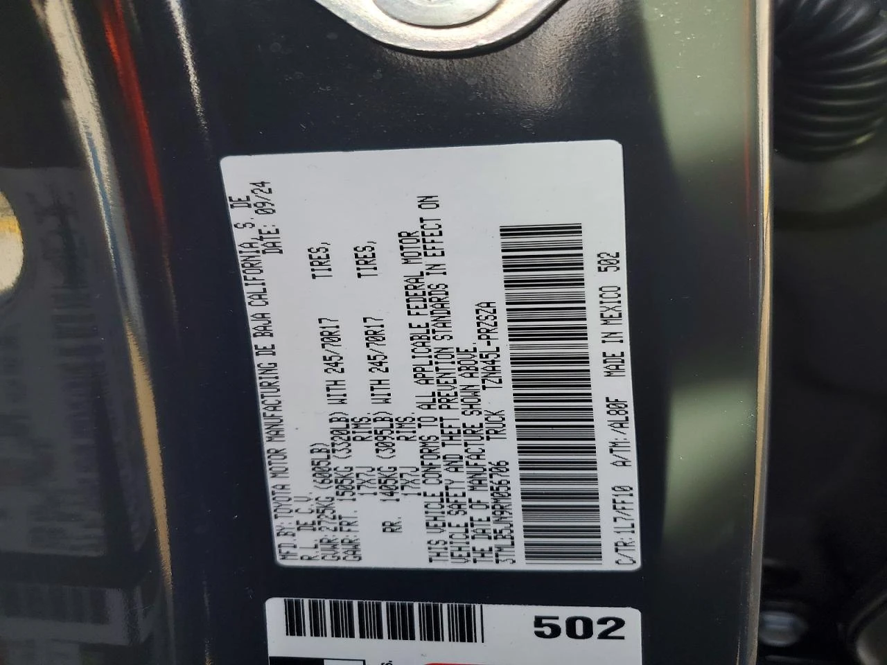 Toyota Tacoma 2.4l Double Cab, снимка 12 - Автомобили и джипове - 54323665